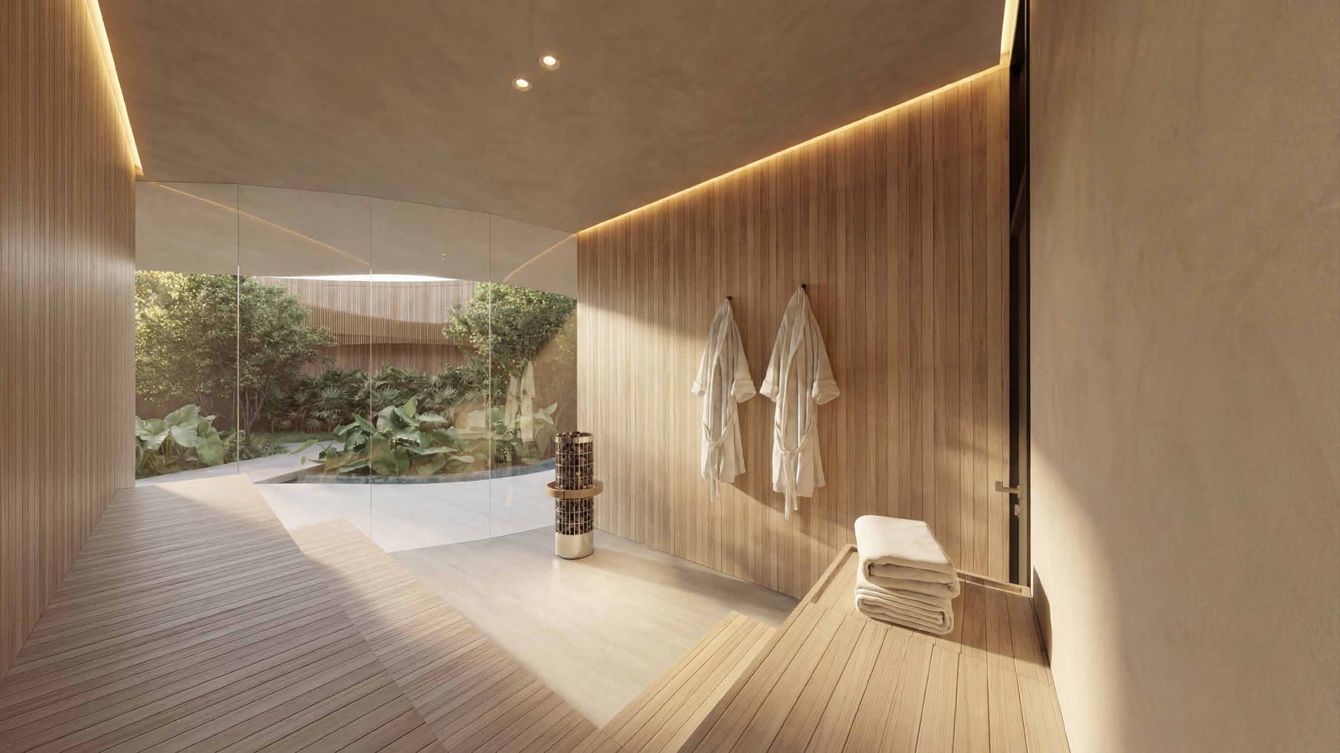 Sauna seca — Reserva Surya