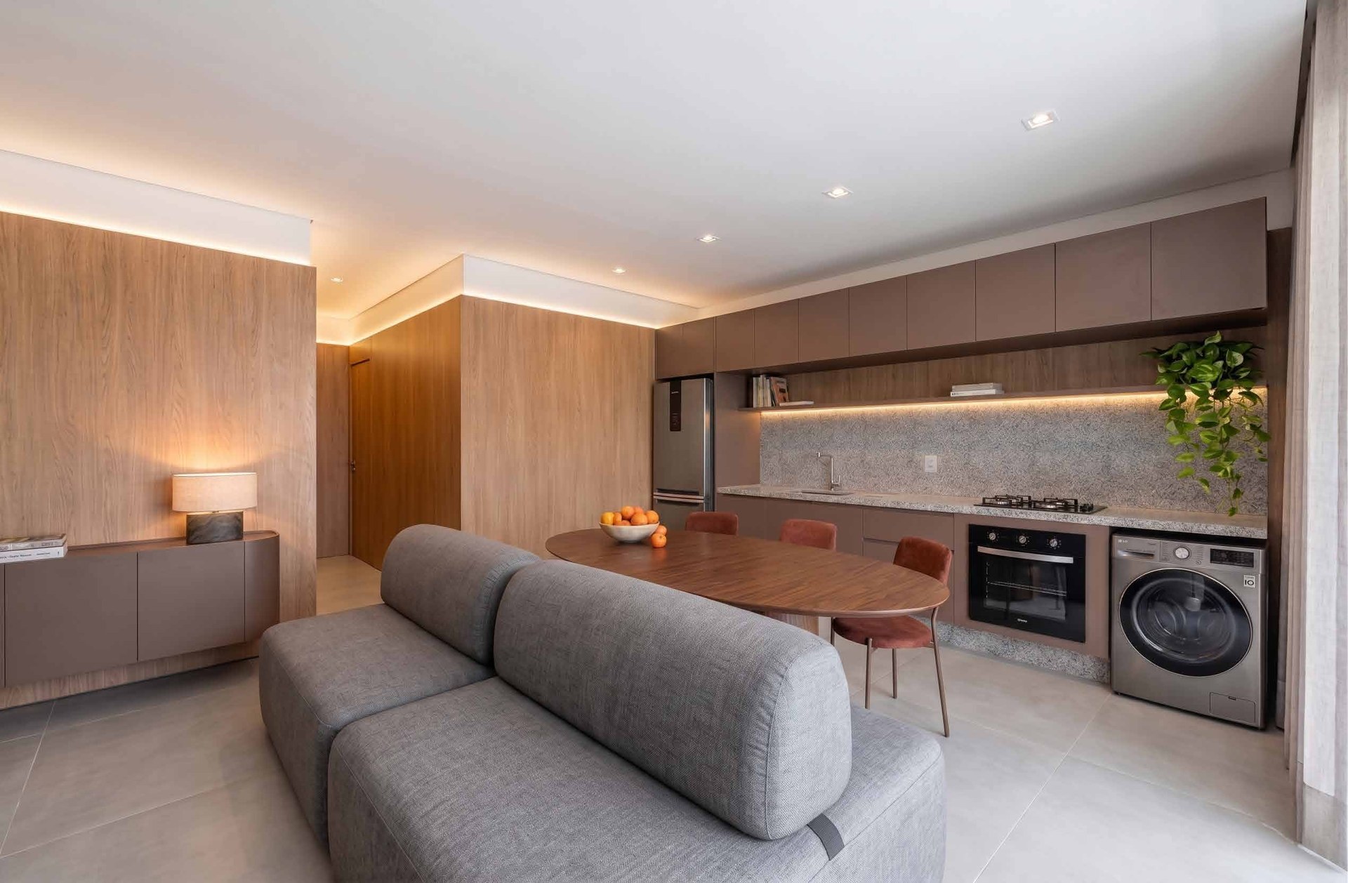 2 suítes · sala e cozinha — Reserva Surya